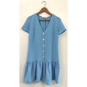 Amanda Uprichard Light Blue Dress Size Small
